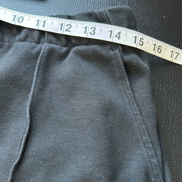 EVERLANE The Dream Pant Black Tailored Sweatpant Pockets Double Knit Sz L - Picture 15 of 16